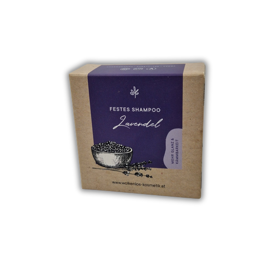 festes Shampoo Lavendel
